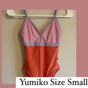 Fully lined Yumiko leotard size Small